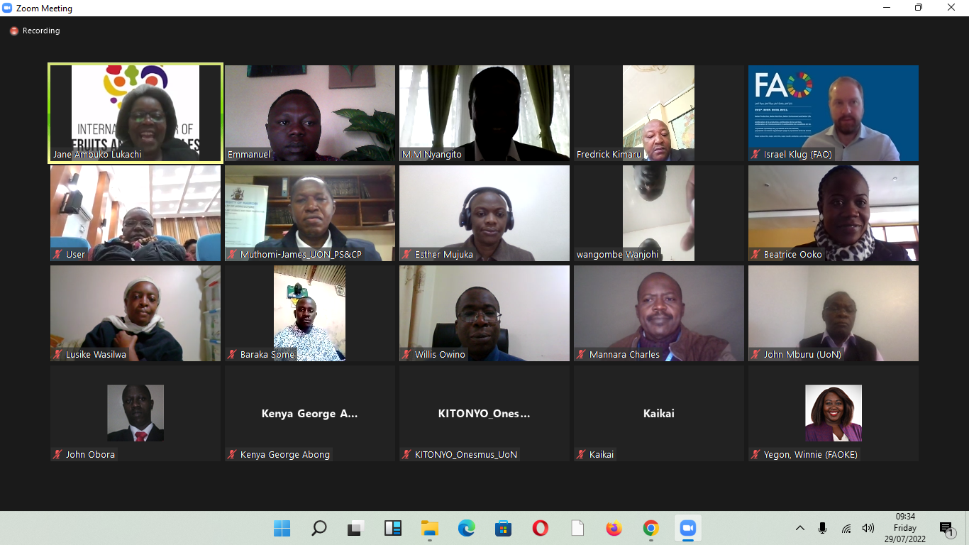 Virtual Workshop Participants