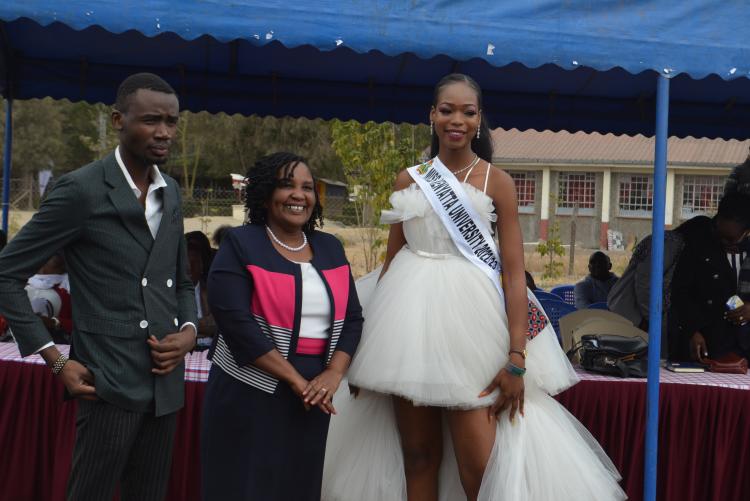Miss Kenyatta at the Event