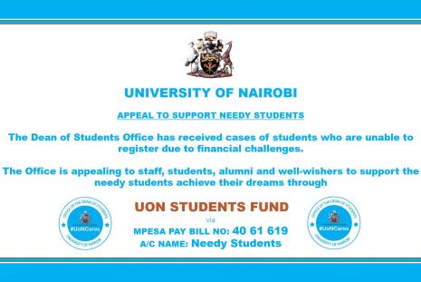 APPEAL TO SUPPORT NEEDY STUDENTS