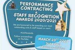 Performance Contracting & Staff Recognition Awards